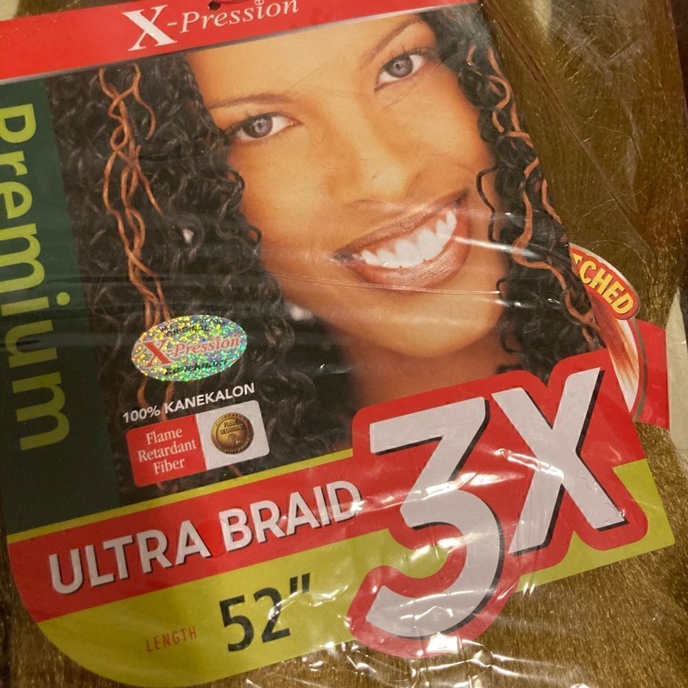 SYN X-PRESSION PRE-STRETCHED ULTRA BRAID / NWT / ASH BLOND